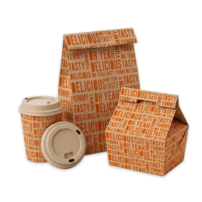 Packaging per cucina da asporto